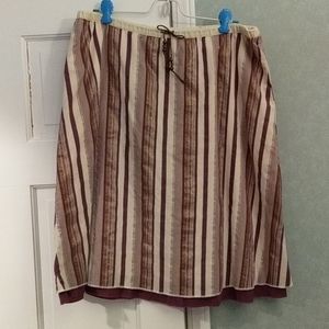 Women's size M striped skirt by Old Navy